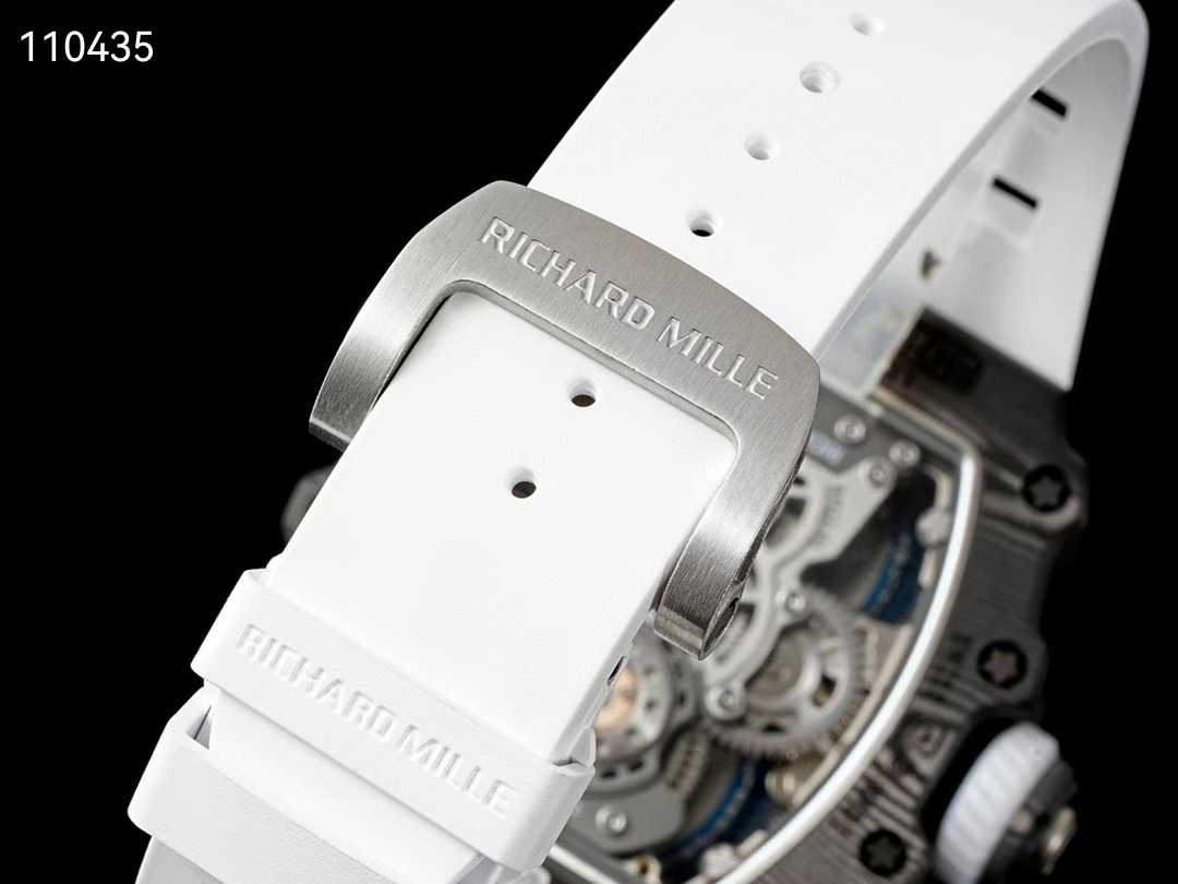 리차드밀 RM21-02 투르비용 에어로다인 뉴버젼 카본블랙 화이트 시계 워치